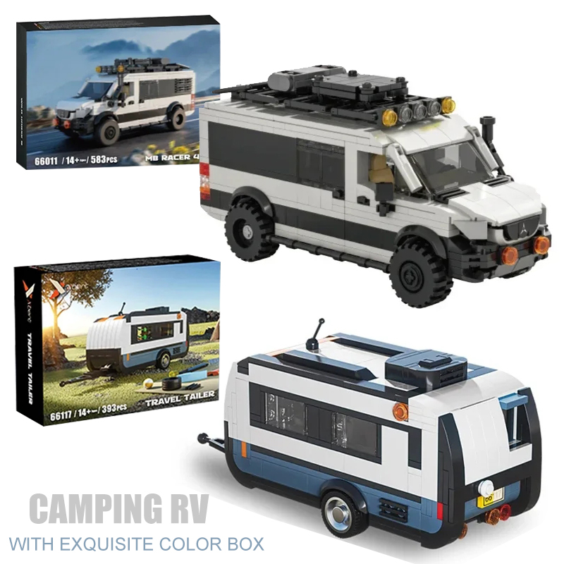 393-583PCS Station Wagon Model - مراجعة Outdoor Camping Toys وسعره