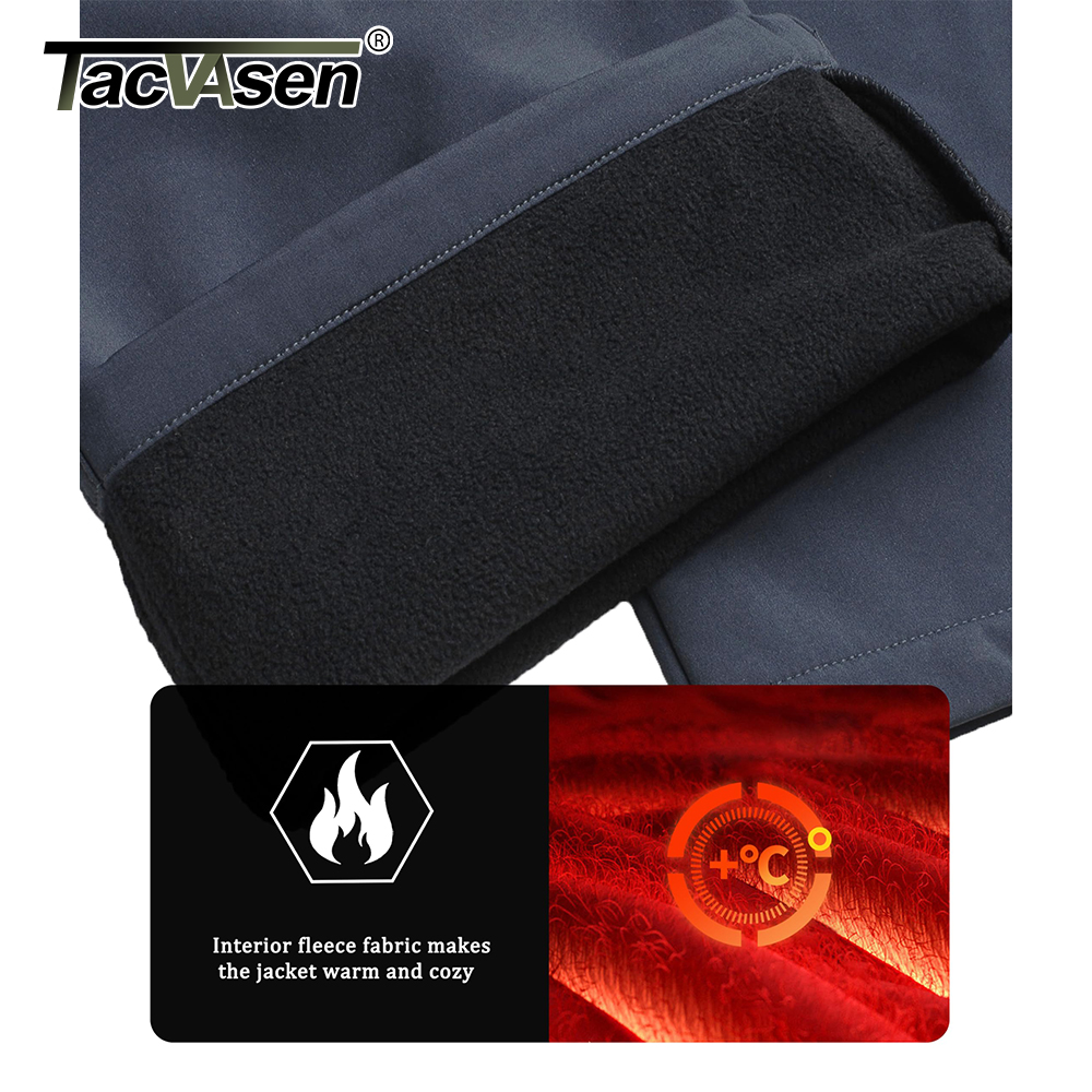 TACVASEN Winter Men's Soft-she - مراجعة Outdoor Camping In Winter وسعره