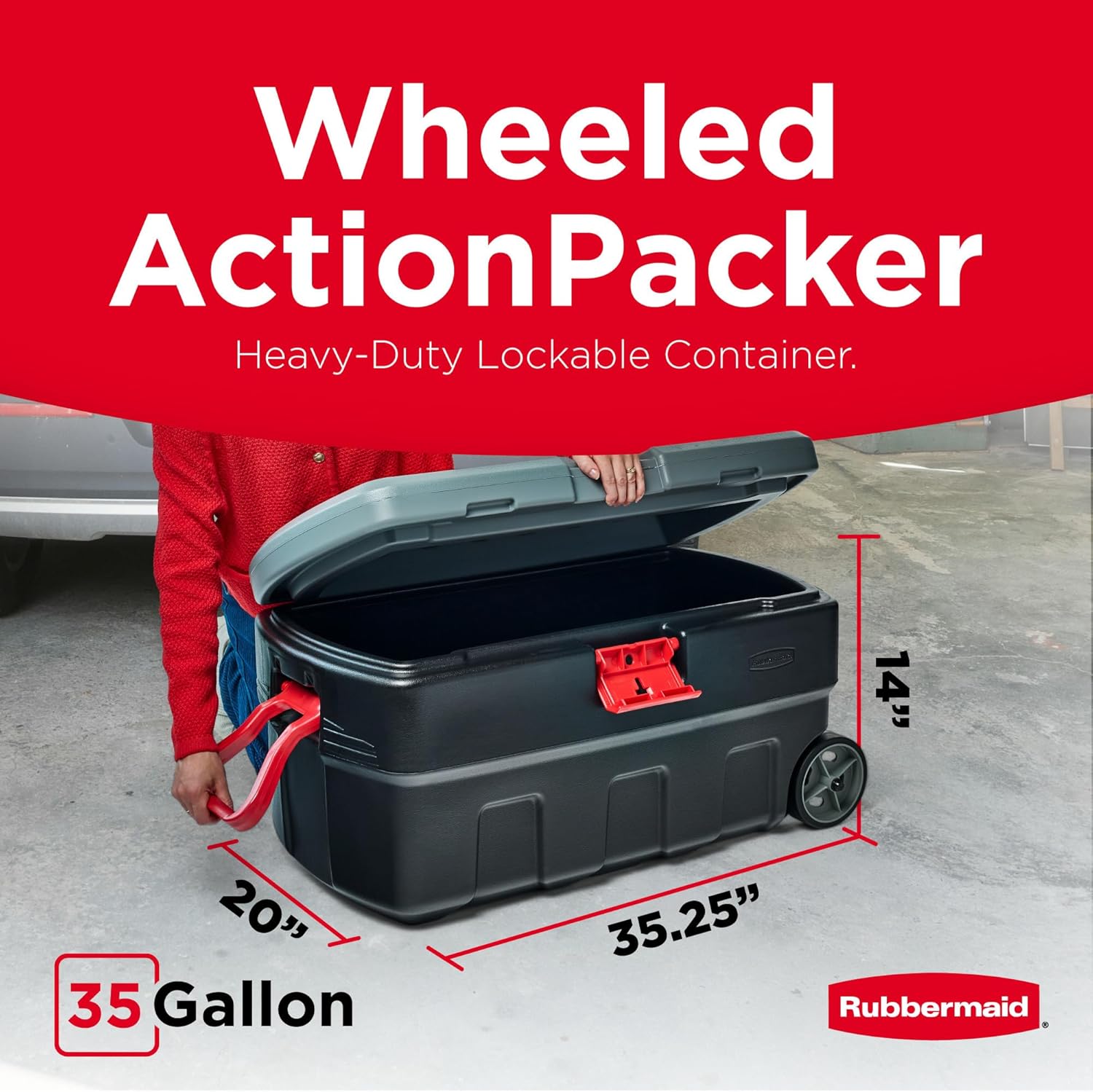 ActionPacker 35 Gallon, Made i - مراجعة Outdoor Camping Usa وسعره