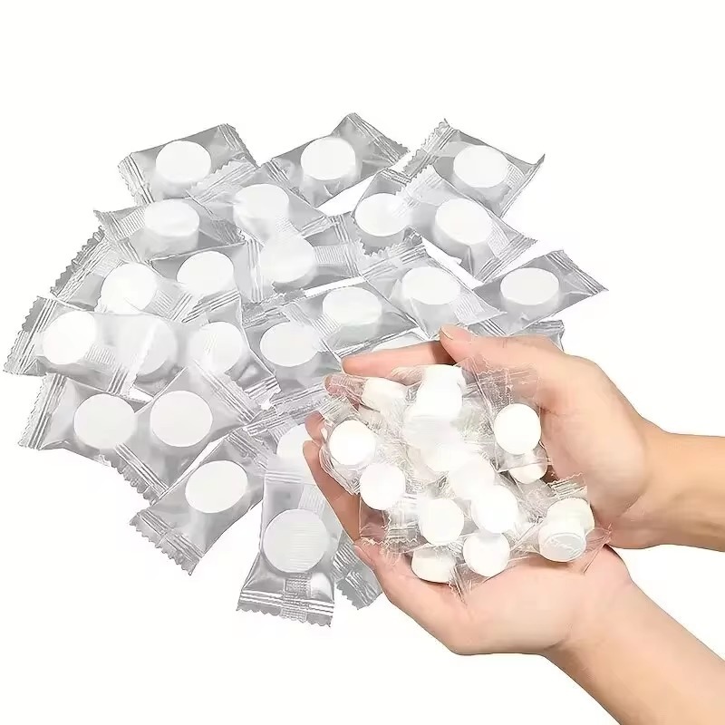 25/50/100PCS Disposable Compre - مراجعة Outdoor Camping Essentials وسعره