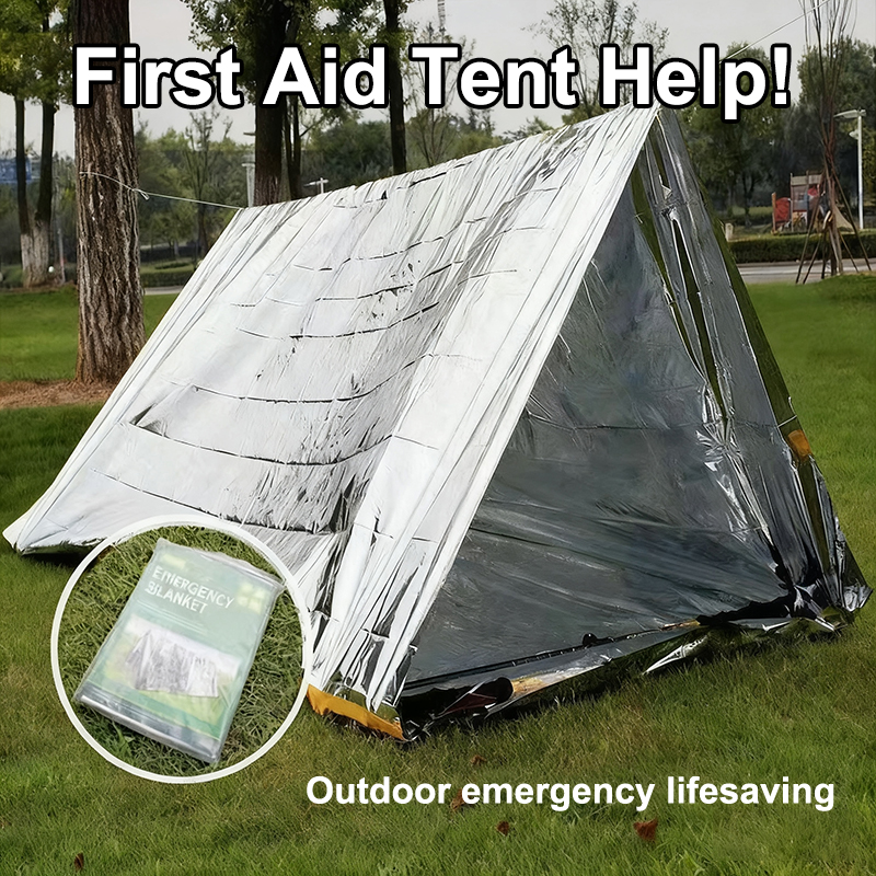 【Peace】Emergency Folding Tent  - مراجعة Outdoor Camping On Youtube وسعره