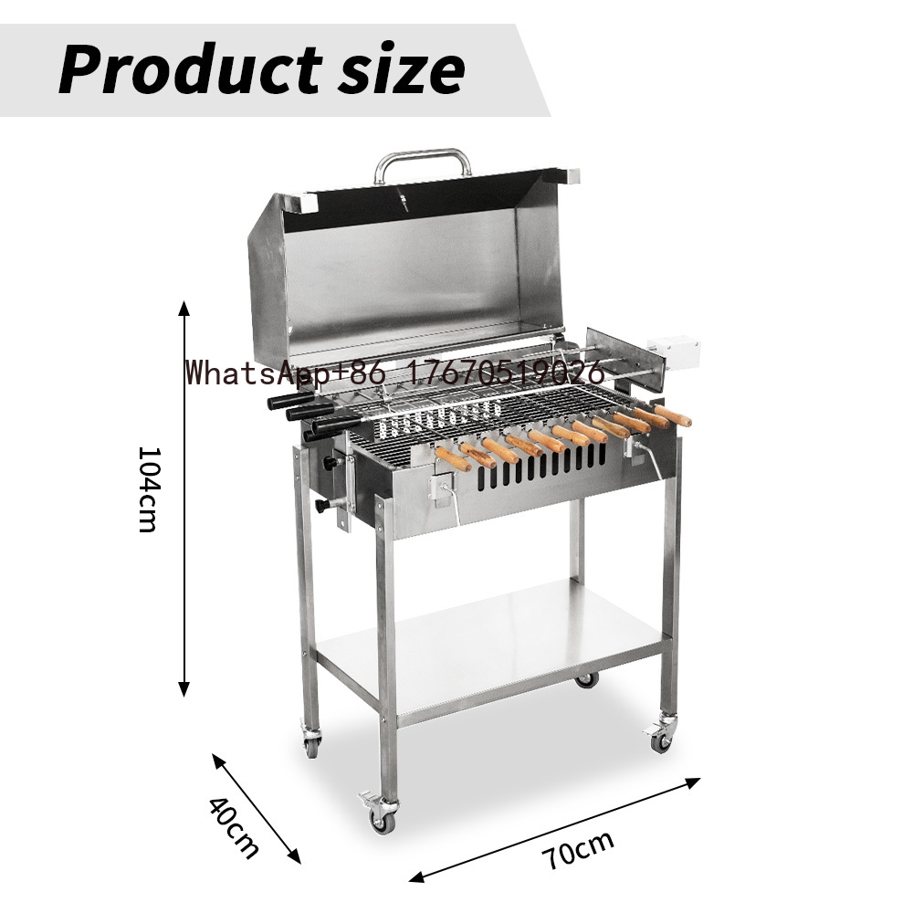 Modern Outdoor Large Charcoal  - مراجعة Outdoor Camping Bbq وسعره