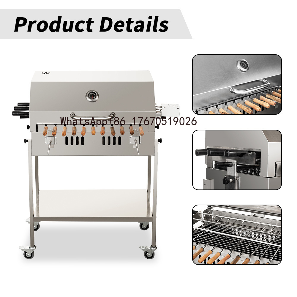 Modern Outdoor Large Charcoal  - مراجعة Outdoor Camping Bbq وسعره