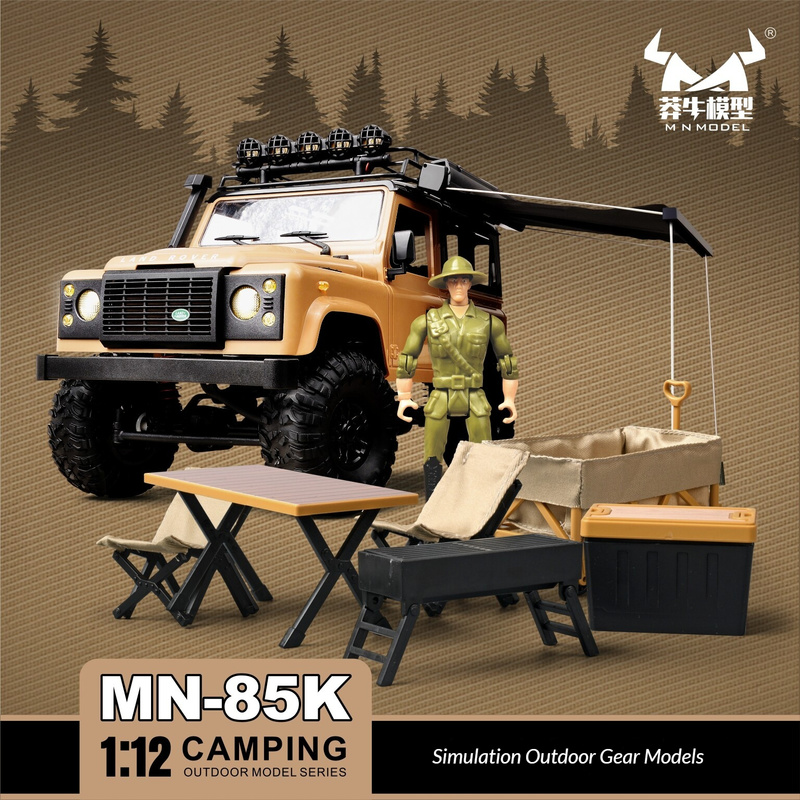 Mn Model Mn-85k 1:12 Scale Sim - مراجعة Outdoor Camping Toys وسعره