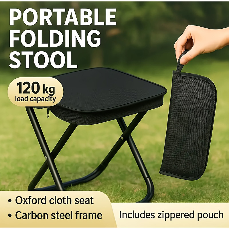  Folding Fishing Stool Portab - مراجعة Outdoor Camping Bag وسعره