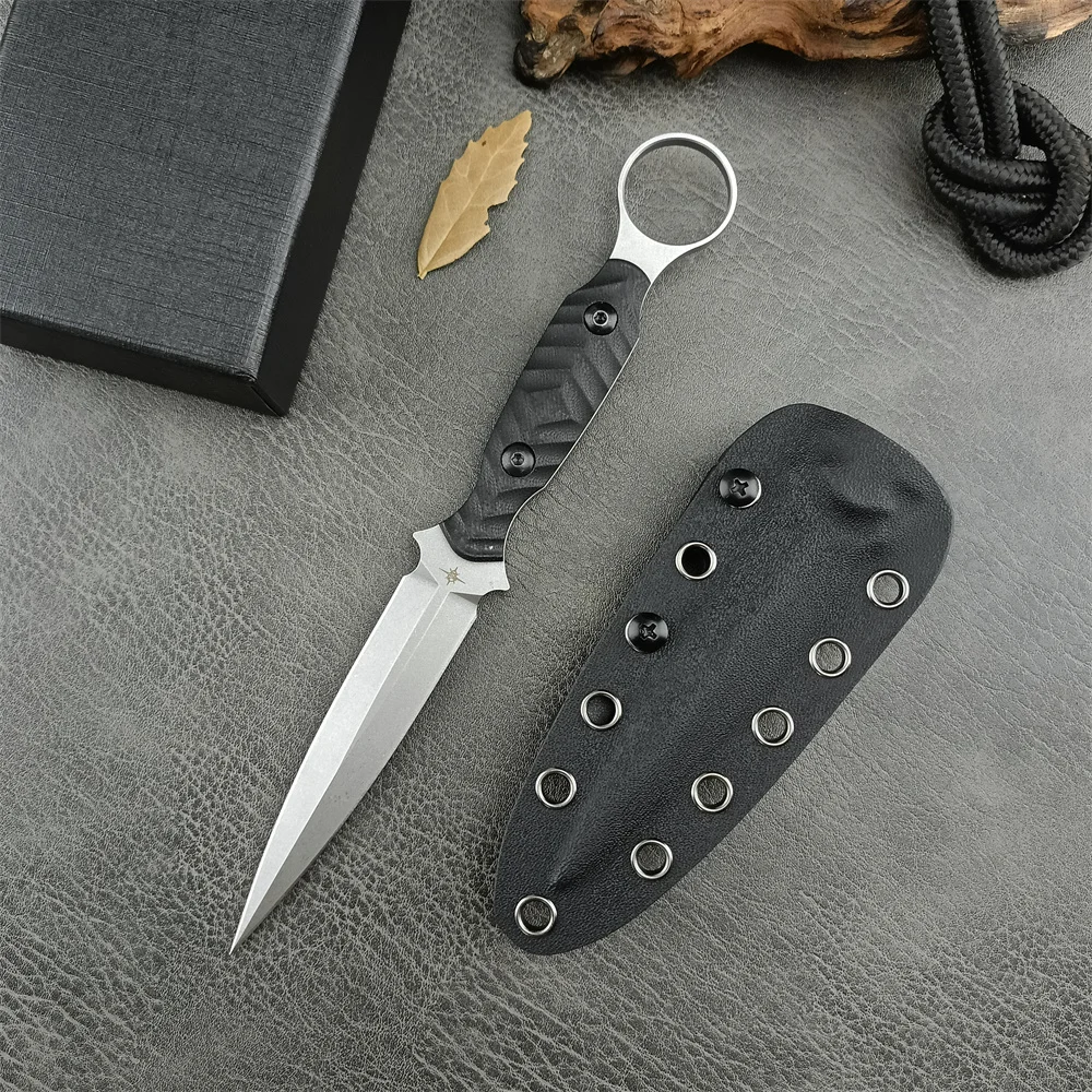USA TOOR Fixed Blade Knife Hig - مراجعة Outdoor Camping Usa وسعره