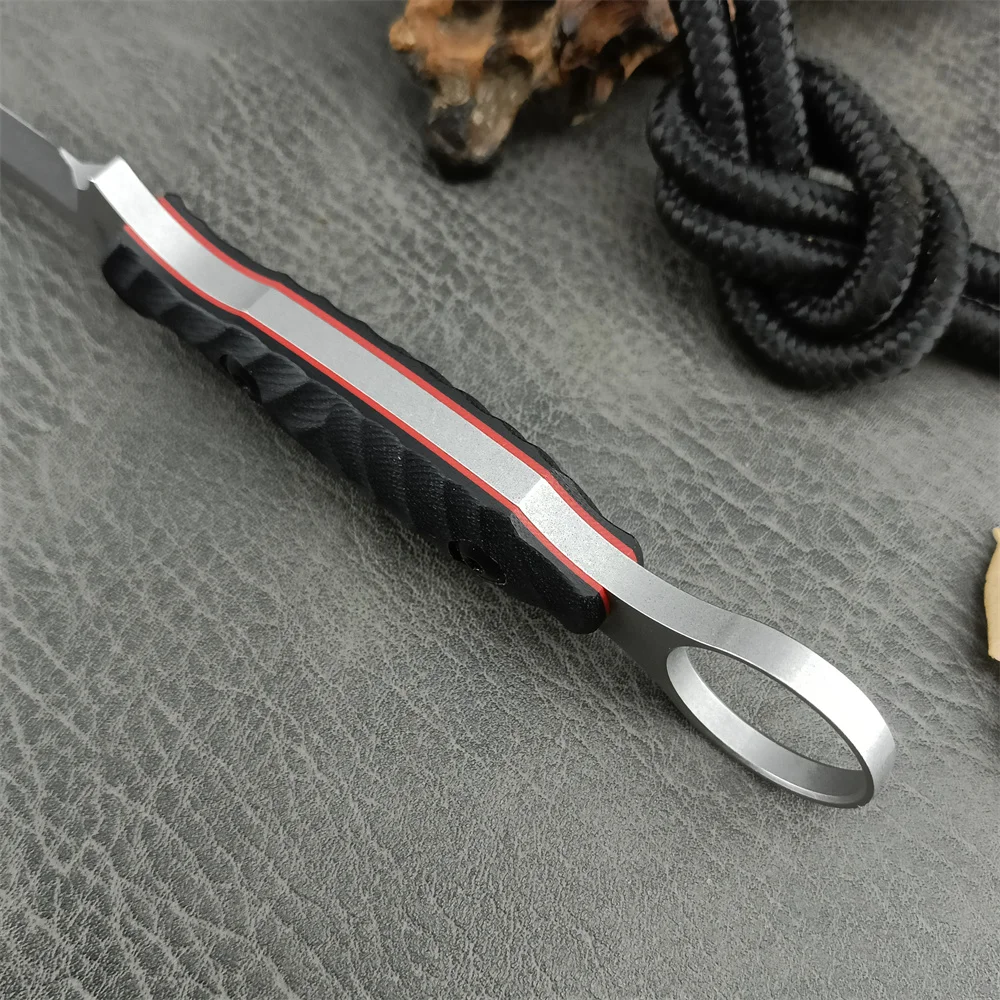 USA TOOR Fixed Blade Knife Hig - مراجعة Outdoor Camping Usa وسعره