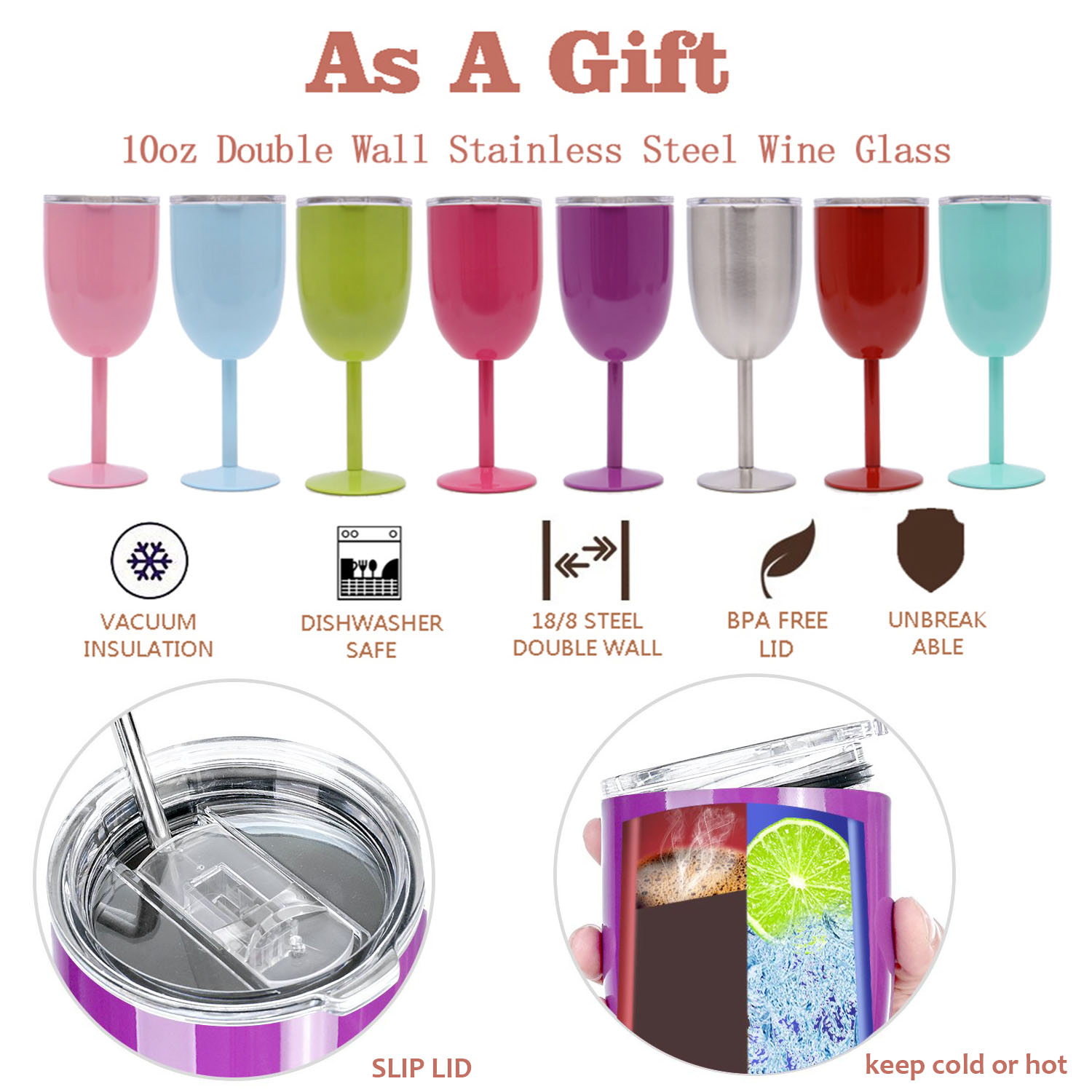 Custom Stainless Steel Wine Gl - مراجعة Outdoor Camping Items وسعره
