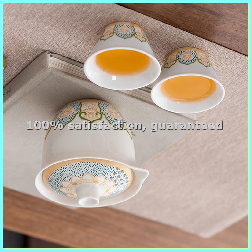 Ceramic Art Tea Set Travel Tea - مراجعة Outdoor Camping Set وسعره