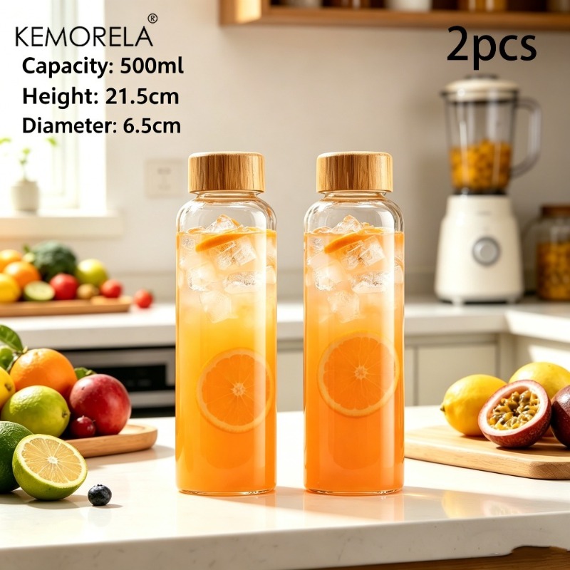 2/4PCS Glass Sports Water Bott - مراجعة Outdoor Camping Activities For Adults وسعره