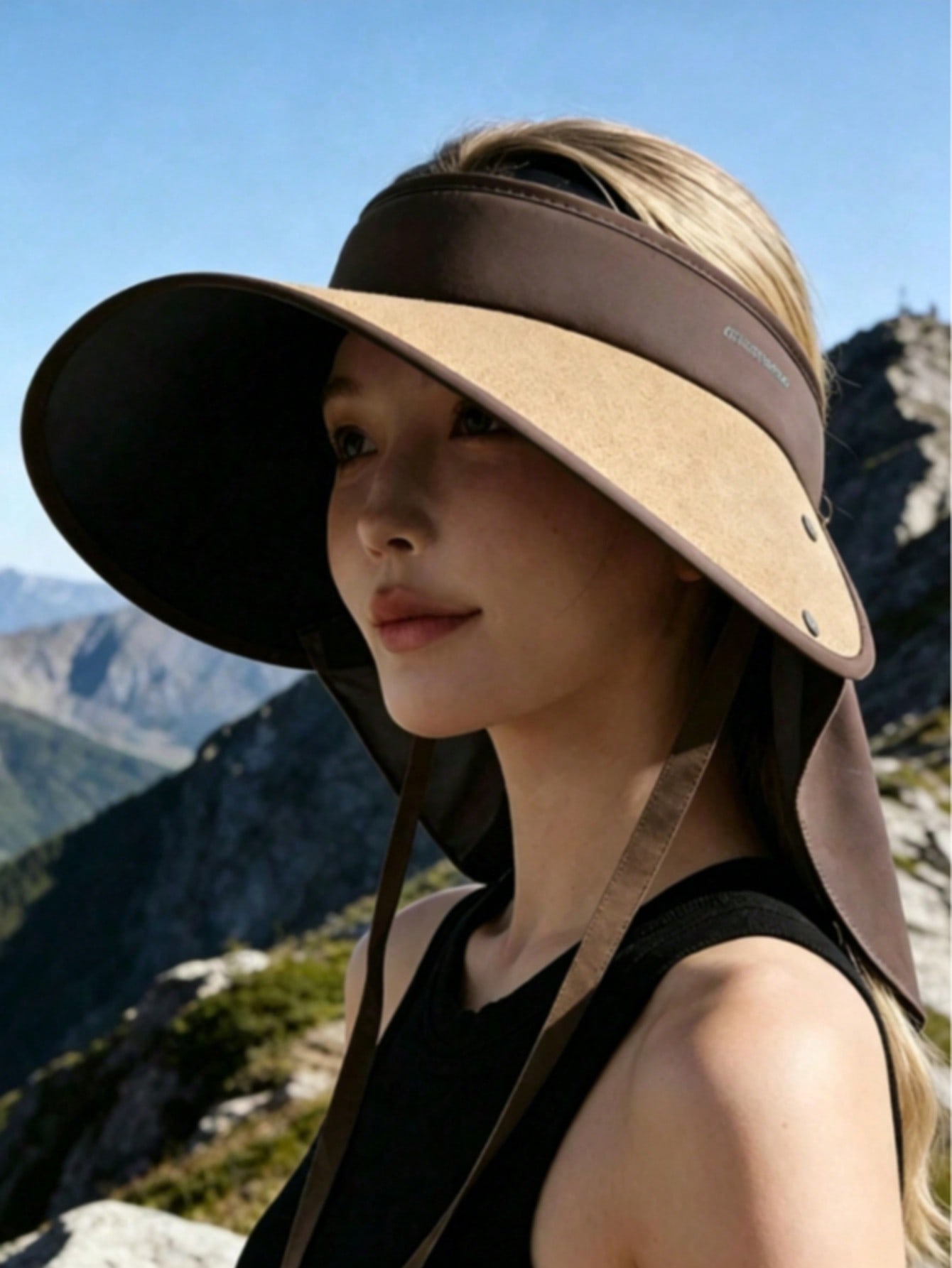 1pc Adjustable Brimmed Sun Hat - مراجعة Outdoor Camping Activities For Adults وسعره