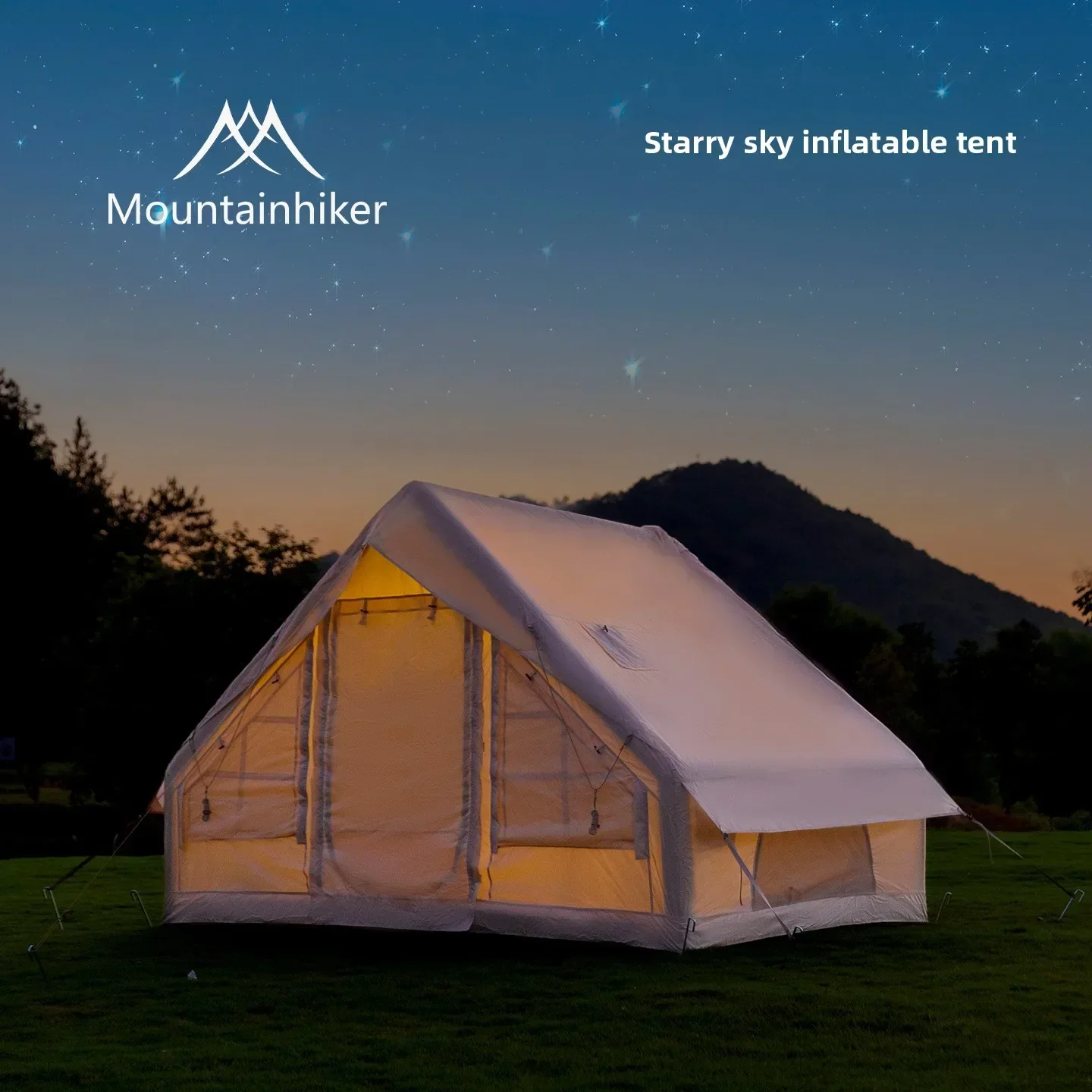 MOUNTAINHIKER 6.3㎡ Extra Large - مراجعة Outdoor Camping Inflatable Tent وسعره