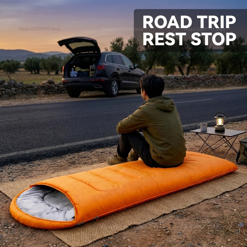 Camping sleeping bag light 4 s - مراجعة Outdoor Camping In Winter وسعره