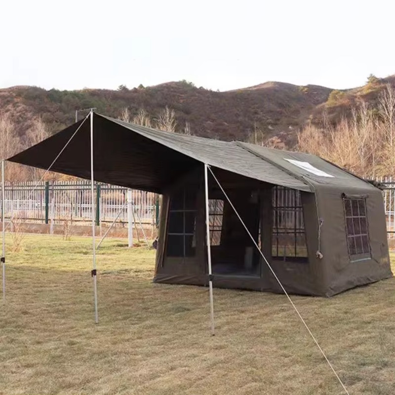 2026 9.0 Green Air Tent For 4- - مراجعة Outdoor Camping Inflatable Tent وسعره