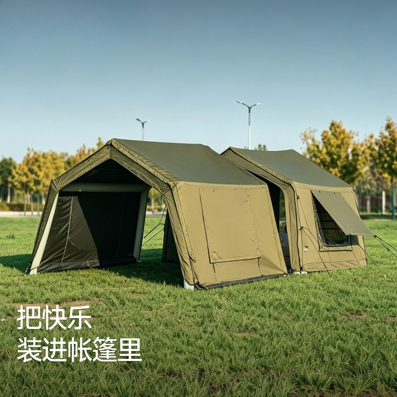 Modular Inflatable Tent Outdoo - مراجعة Outdoor Camping Inflatable Tent وسعره