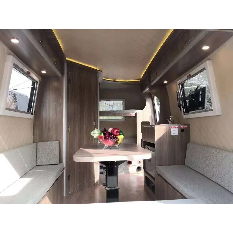 Towing Caravan factory custom  - مراجعة Outdoor Camping Trailer وسعره