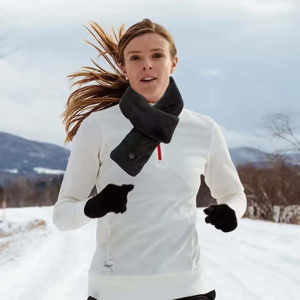 USB Women Men Heating Scarf Te - مراجعة Outdoor Camping In Winter وسعره