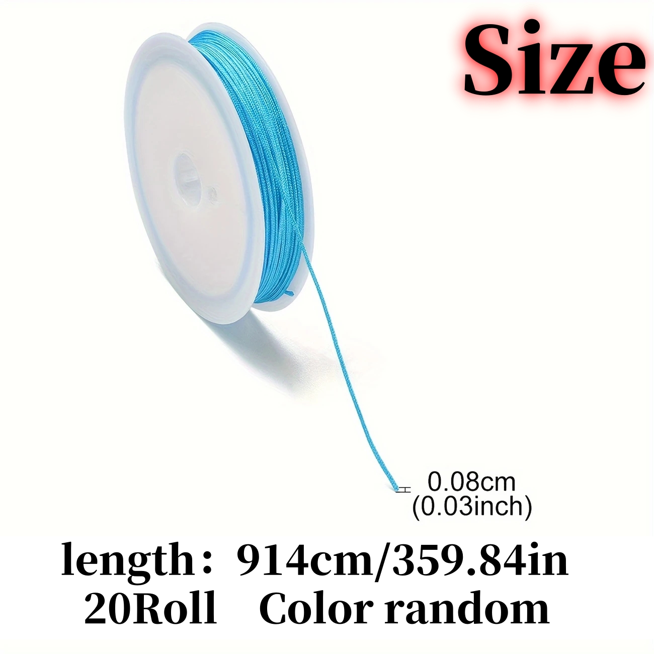 10pcs Random color, thread, wo - مراجعة Paracord Bracelet وسعره