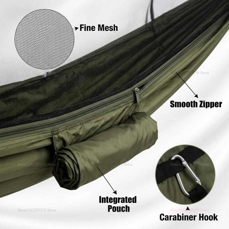 Portable outdoor camping hammo - مراجعة Outdoor Chair Camping وسعره
