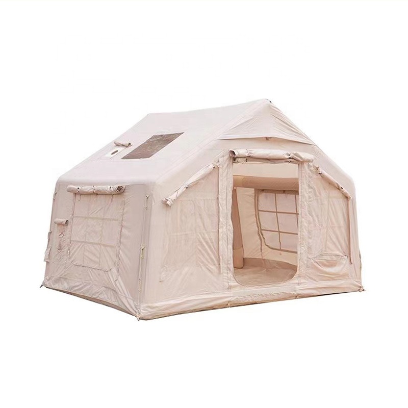Black Automatic Inflatable Ten - مراجعة Outdoor Camping On Youtube وسعره