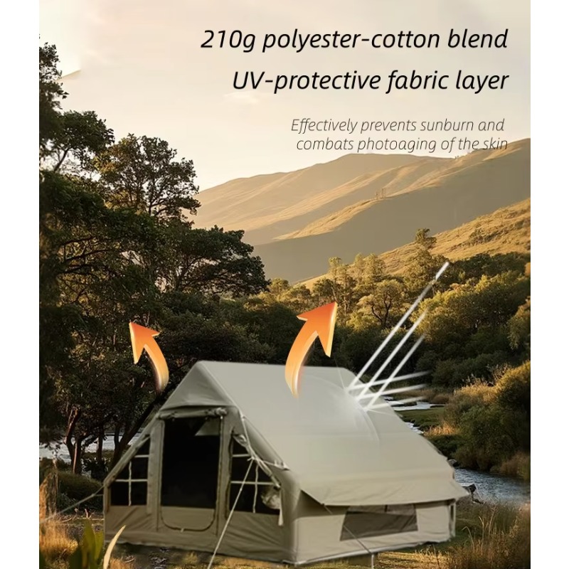 Outdoor Camping Inflatable Ten - مراجعة Outdoor Camping Inflatable Tent وسعره