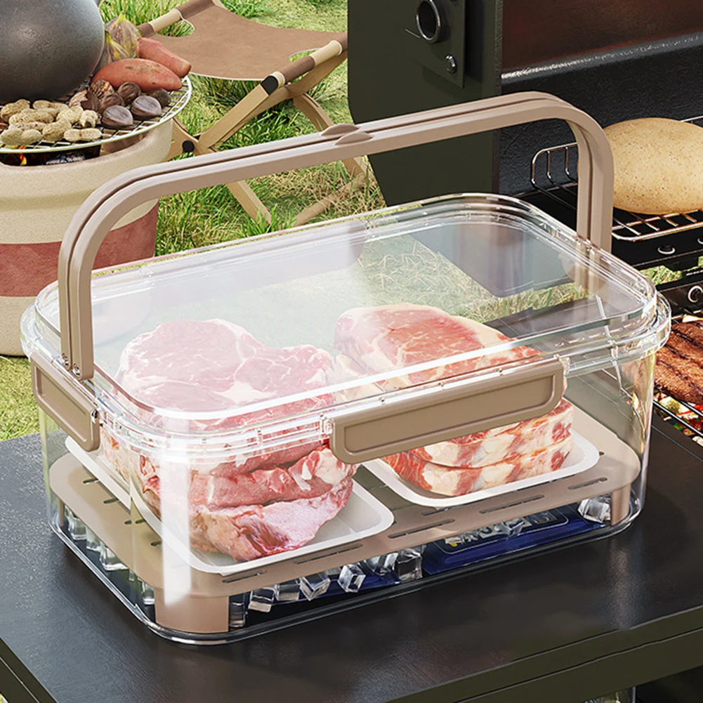 Portable Food Storage Containe - مراجعة Outdoor Camping Food وسعره