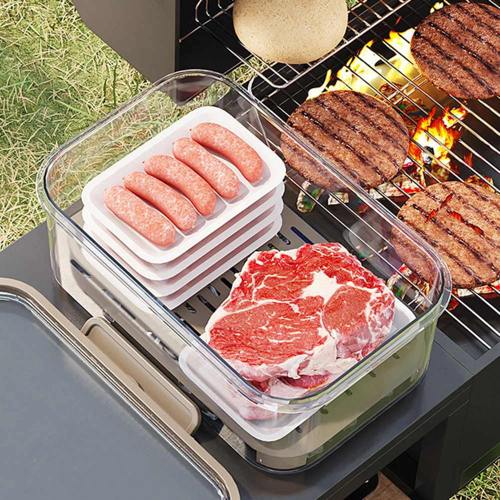 Portable Food Storage Containe - مراجعة Outdoor Camping Food وسعره