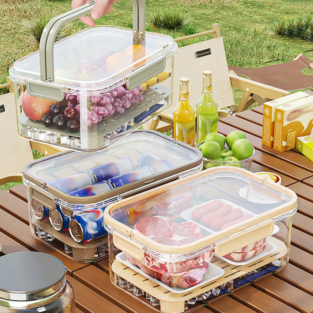 Portable Food Storage Containe - مراجعة Outdoor Camping Food وسعره