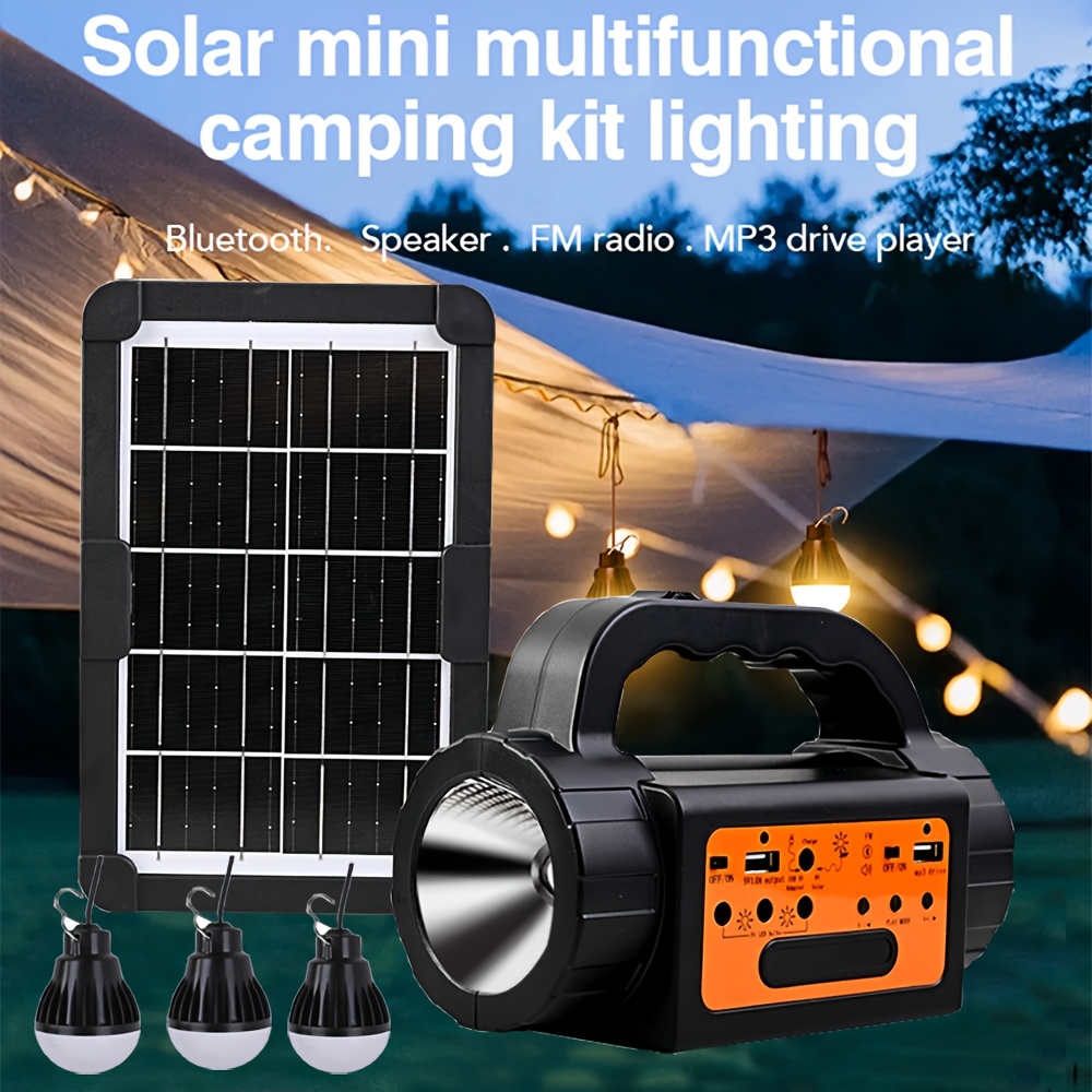 Solar Rechargeable Camping Lig - مراجعة Outdoor Camping Lantern وسعره
