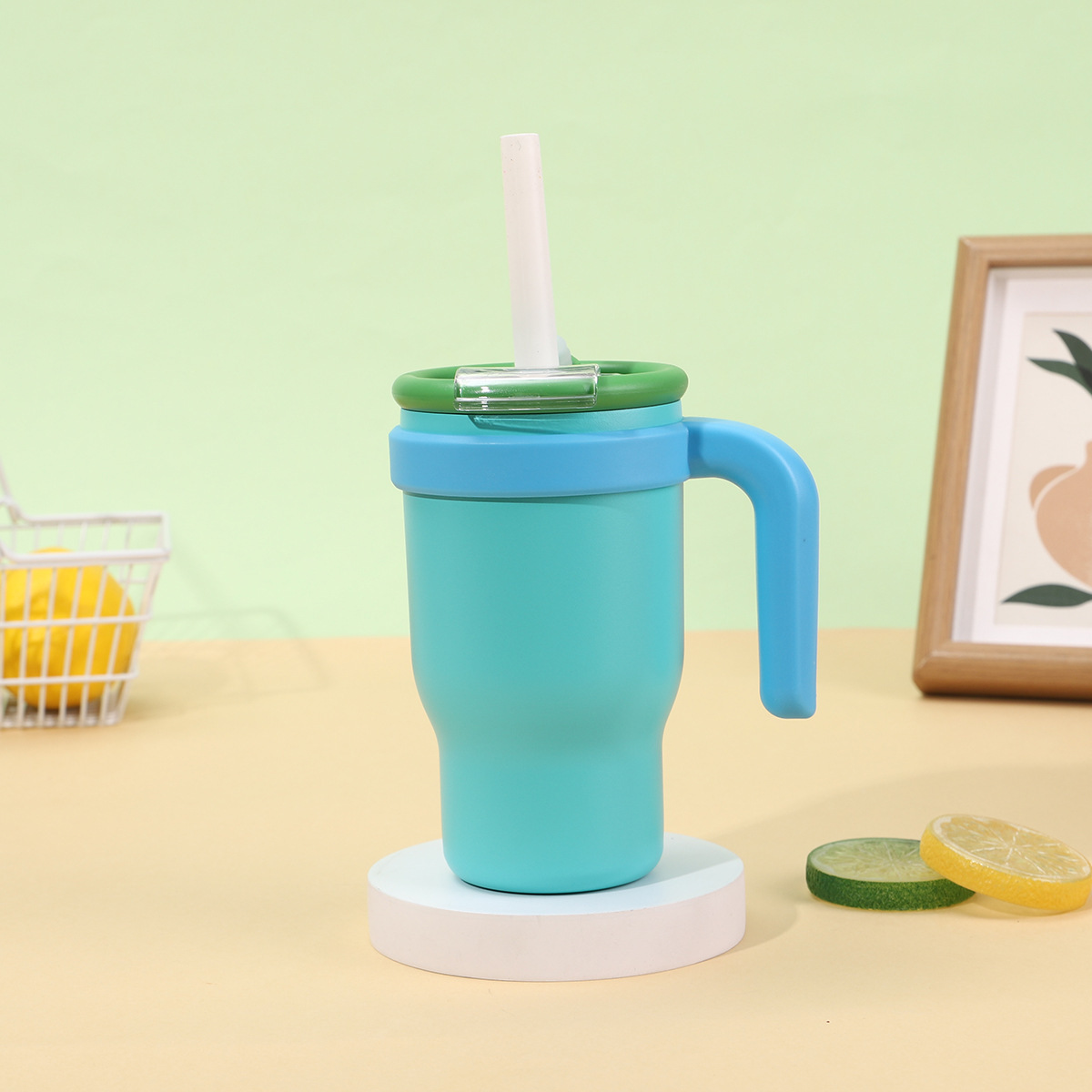 14oz Handle Ice King Cup Insul - مراجعة Outdoor Camping Items وسعره