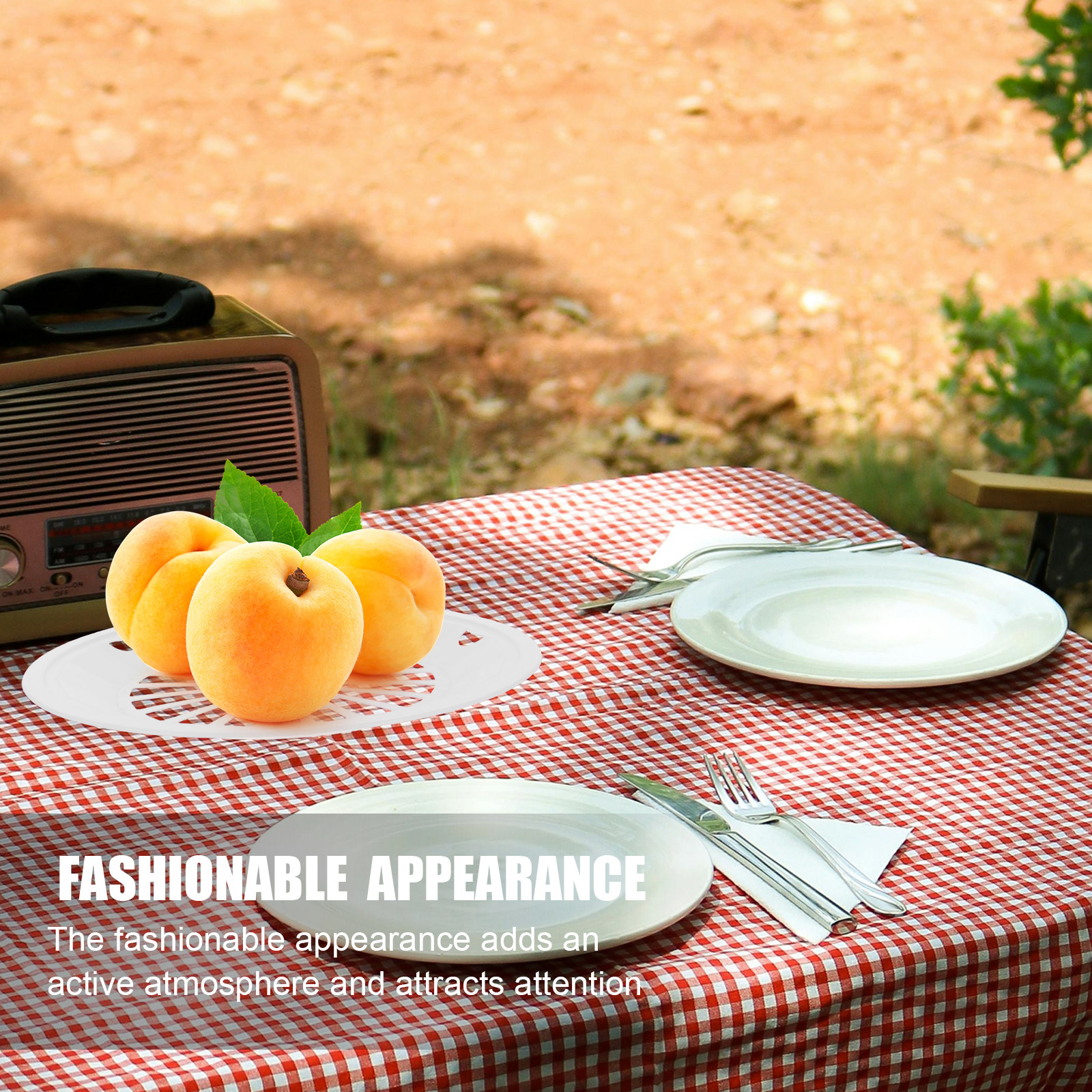20Pcs Paper Plate Holders Port - مراجعة Outdoor Camping Food وسعره