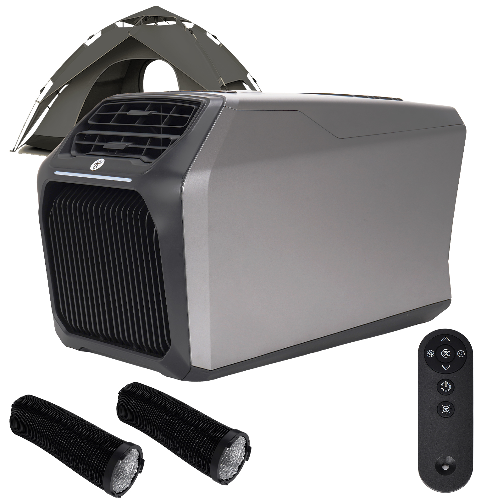 6800BTU Portable Air Condition - مراجعة Outdoor Camping Trailer وسعره