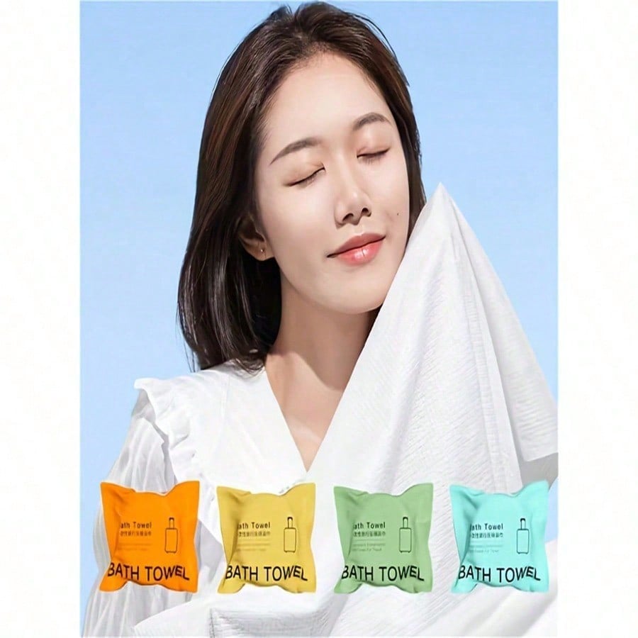 2/4pcs Compressed Travel Towel - مراجعة Camp Towel Microfiber وسعره