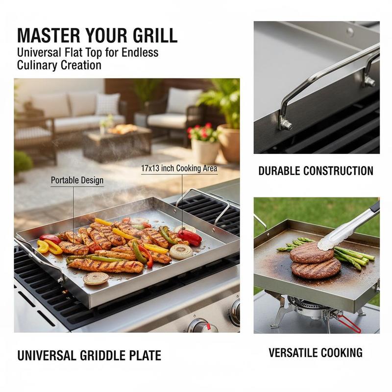 Free Shipping-Rectangular Flat - مراجعة Outdoor Camping Bbq وسعره
