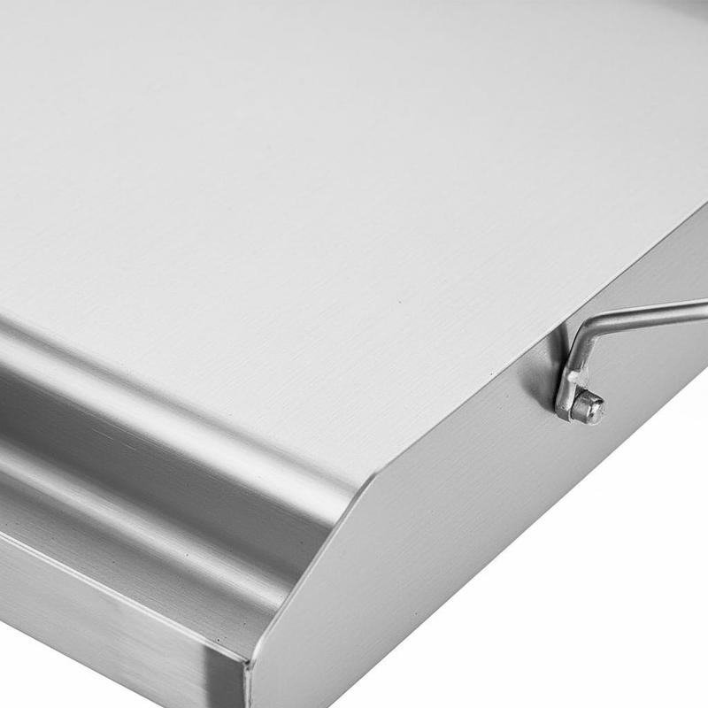Free Shipping-Rectangular Flat - مراجعة Outdoor Camping Bbq وسعره