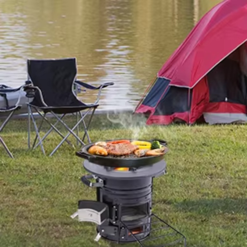 【Popular】Two Doors Firewood Bu - مراجعة Outdoor Camping Bbq وسعره