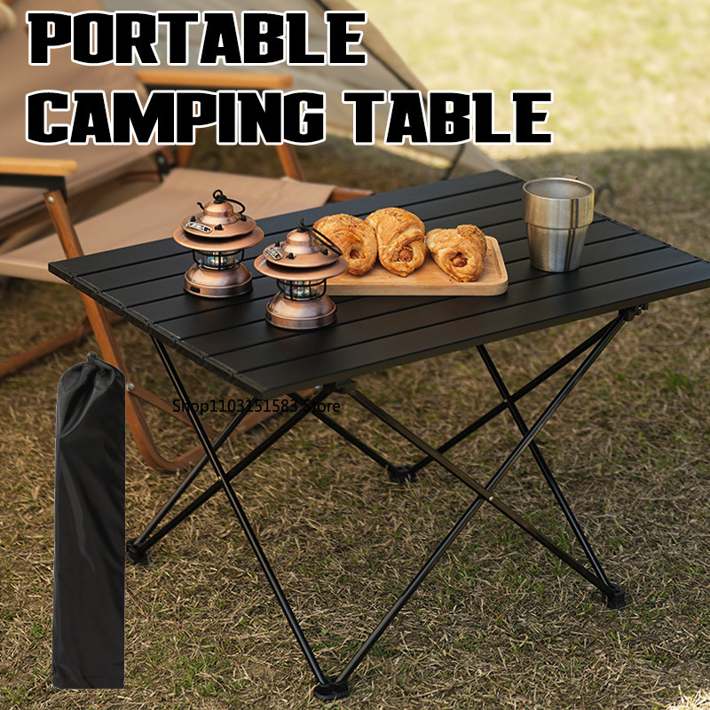 Portable Folding Camping Table - مراجعة Outdoor Camping Table Foldable وسعره