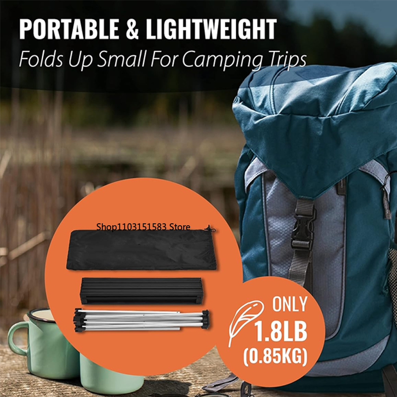 Portable Folding Camping Table - مراجعة Outdoor Camping Table Foldable وسعره