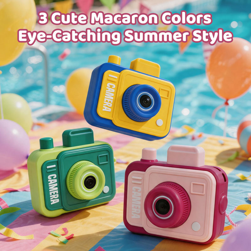 Double-sided Water Gun Camera  - مراجعة Outdoor Camping Games For Kids وسعره