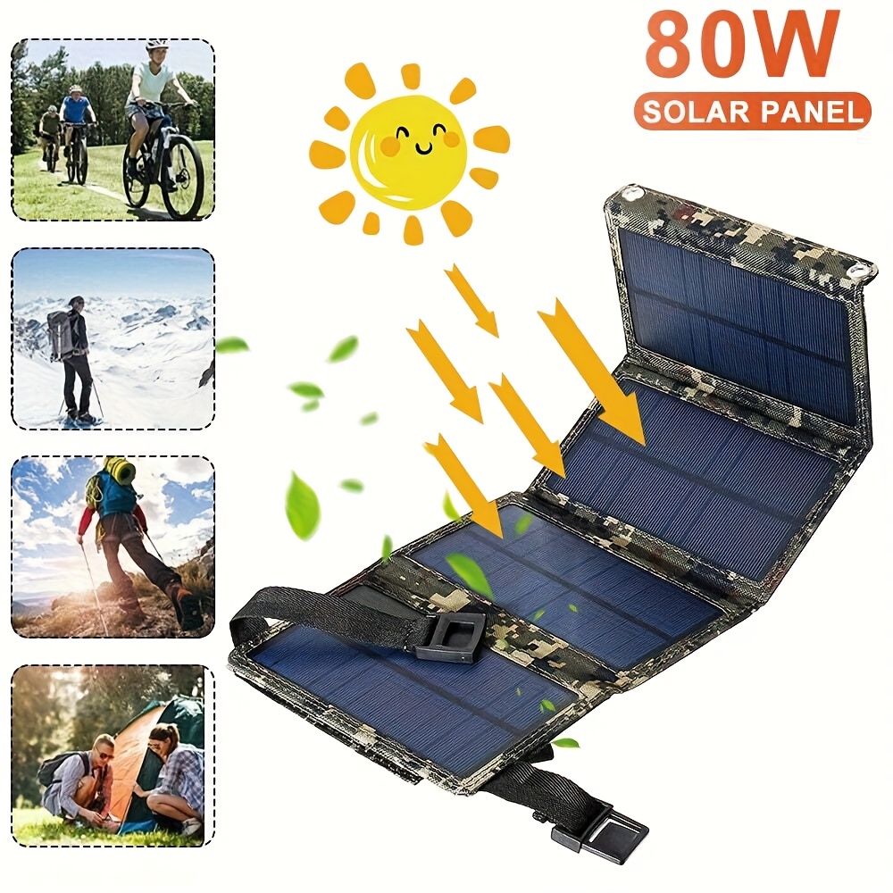 [Solar Panel] 80W Portable Fol - مراجعة Outdoor Camp وسعره
