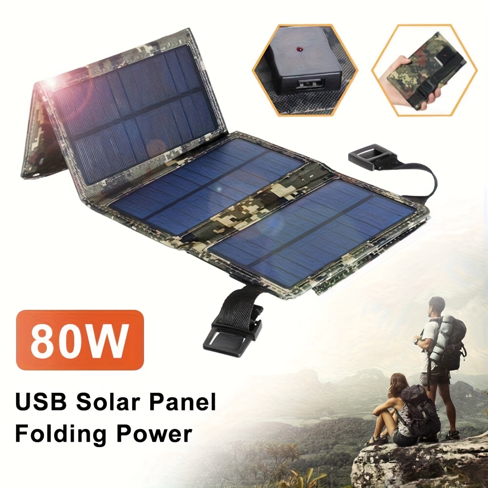 [Solar Panel] 80W Portable Fol - مراجعة Outdoor Camp وسعره