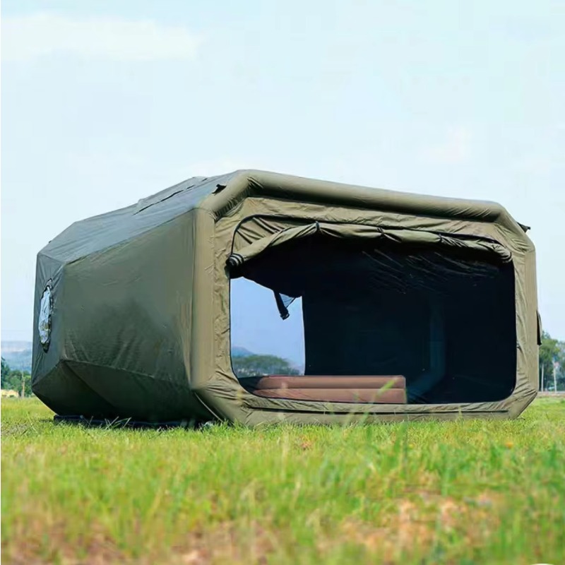 2025 Newest Air Frame Camping  - مراجعة Outdoor Camping Inflatable Tent وسعره