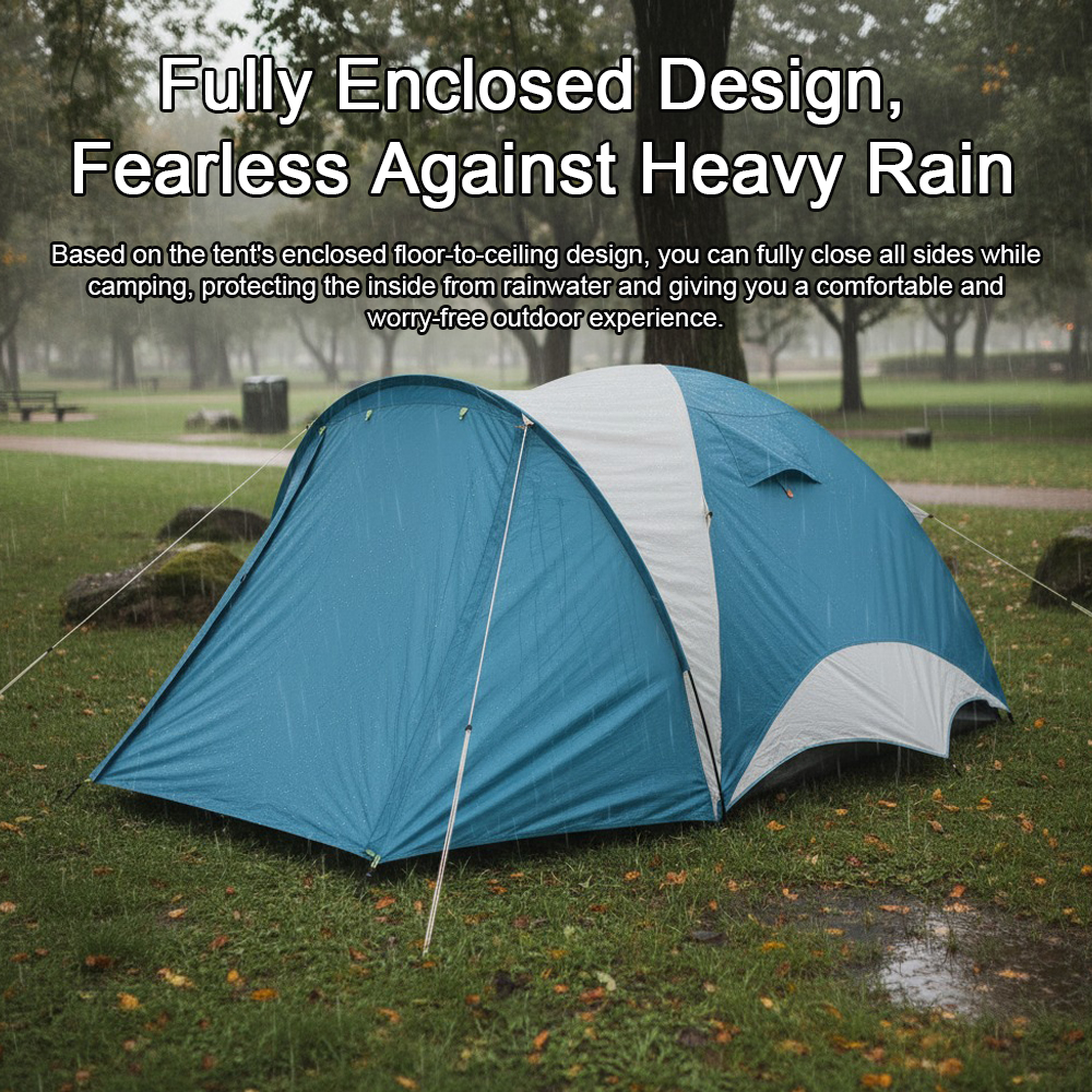 EMER 4-6 People Dome Family Te - مراجعة Outdoor Camping On Youtube وسعره