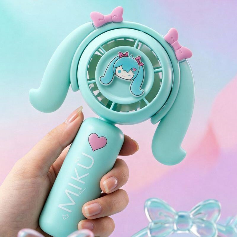 Hatsune Miku Mini Handheld Fan - مراجعة Outdoor Camping Toys وسعره