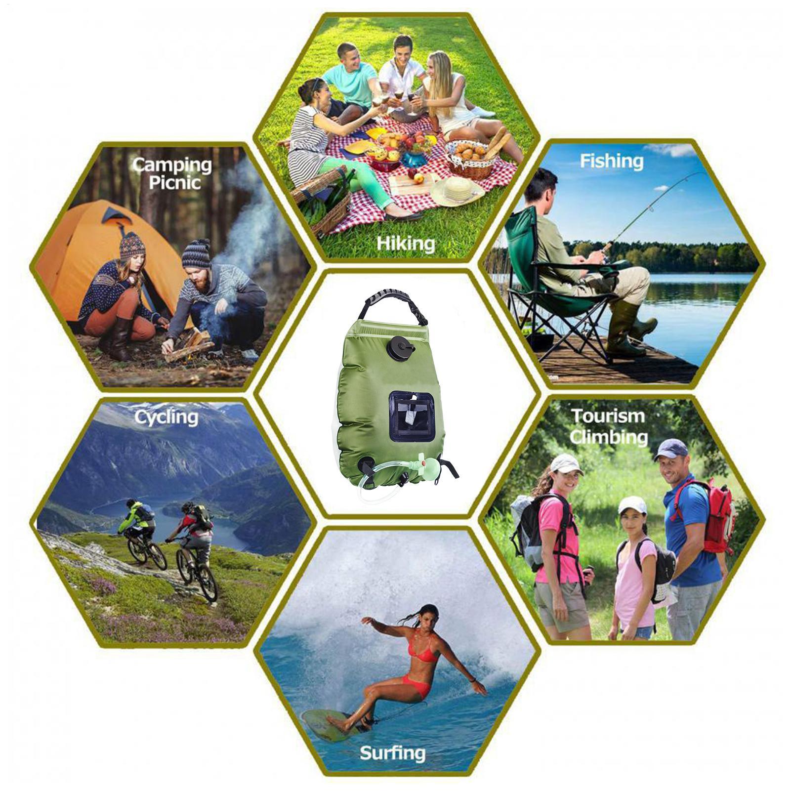 Portable Shower For Camping 5  - مراجعة Outdoor Camping Bag وسعره