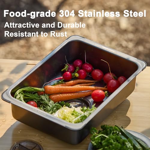 304 Stainless Steel Mini Sink  - مراجعة Outdoor Camp وسعره
