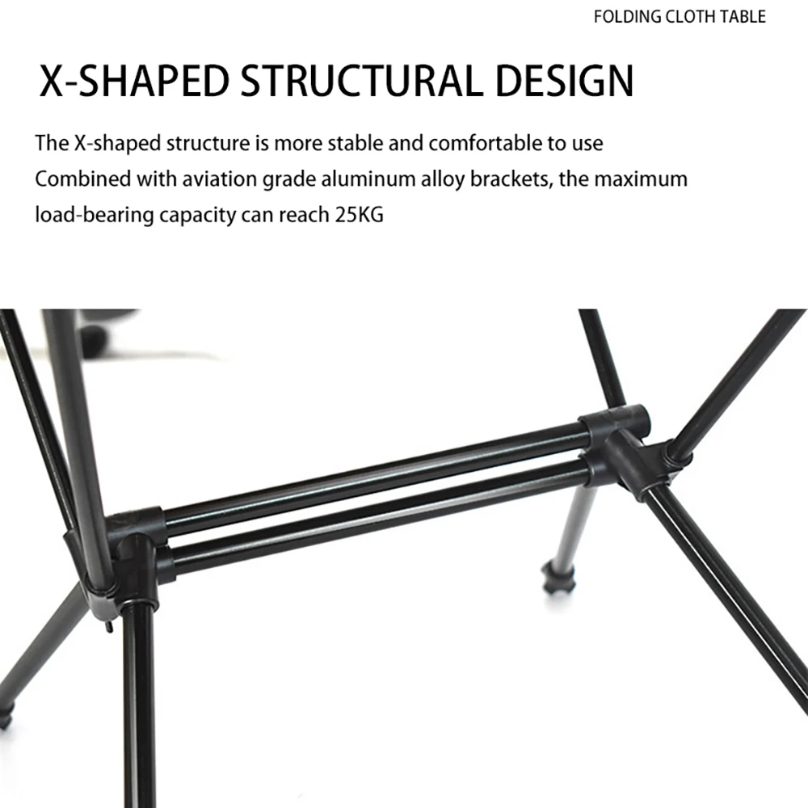 Camping Oxford Fabric Table Fo - مراجعة Outdoor Camping Table Foldable وسعره