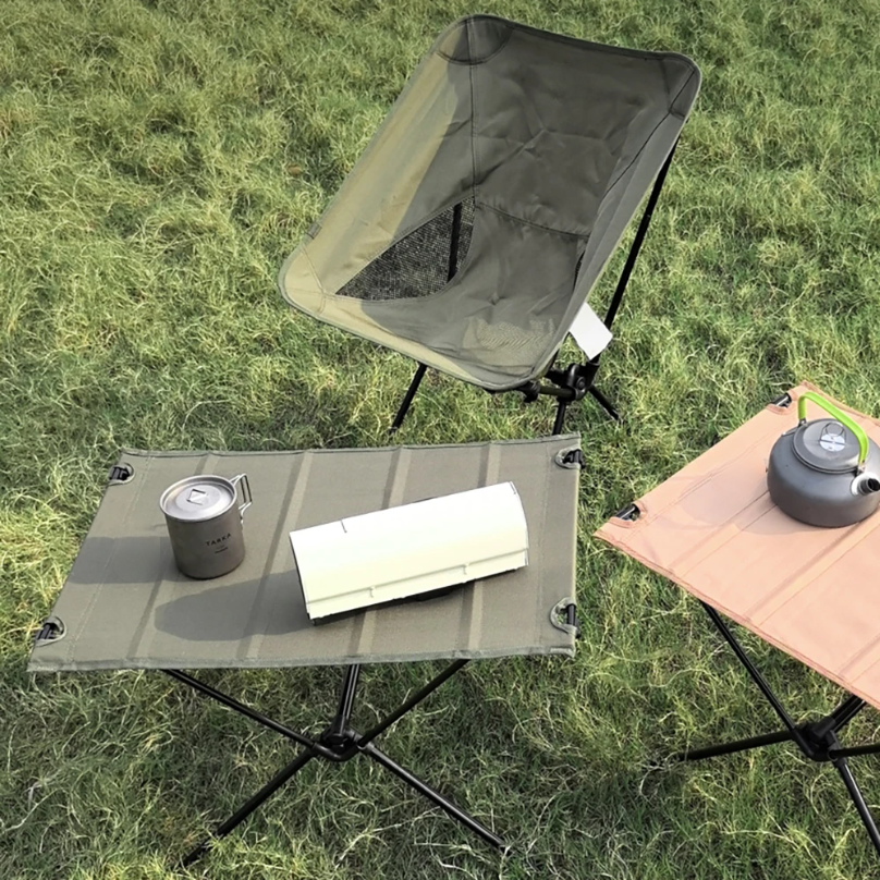 Camping Oxford Fabric Table Fo - مراجعة Outdoor Camping Table Foldable وسعره
