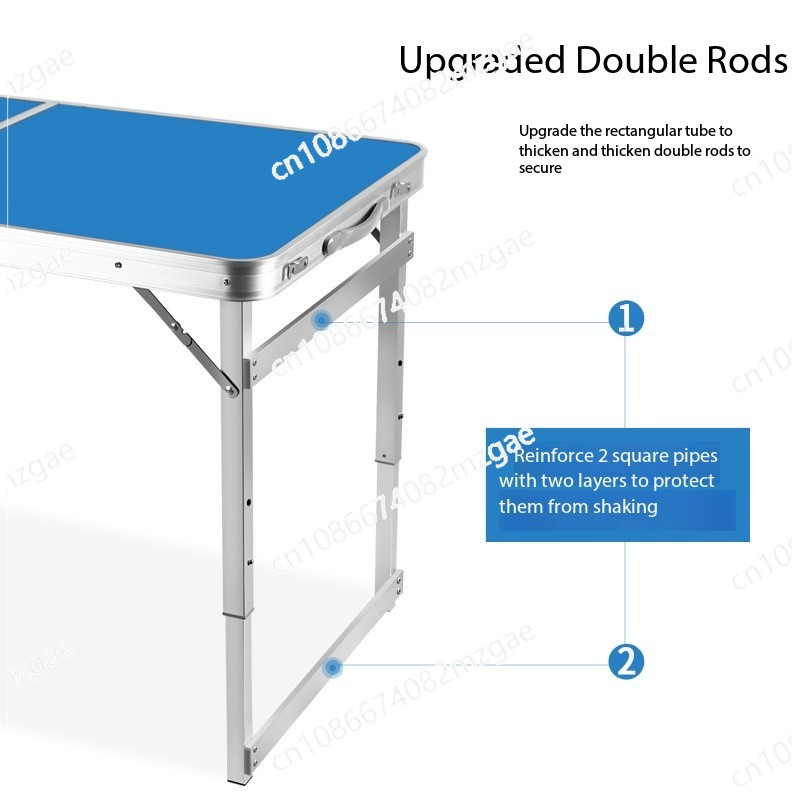 Multi-Use Portable Folding Tab - مراجعة Outdoor Camping Exhibition وسعره