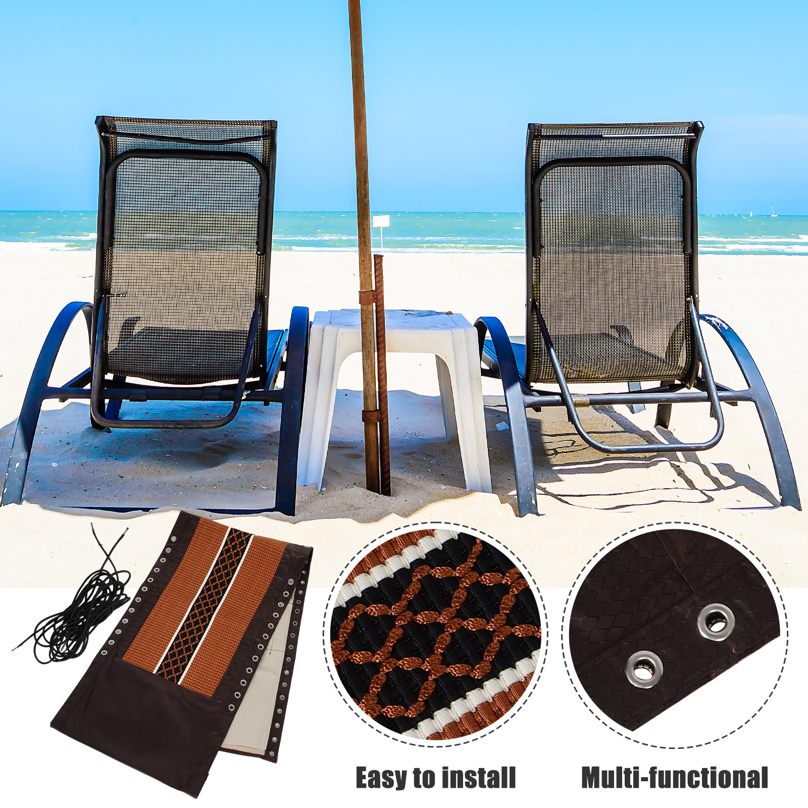 1Set Premium Chair Cloth for R - مراجعة Outdoor Chair Camping وسعره